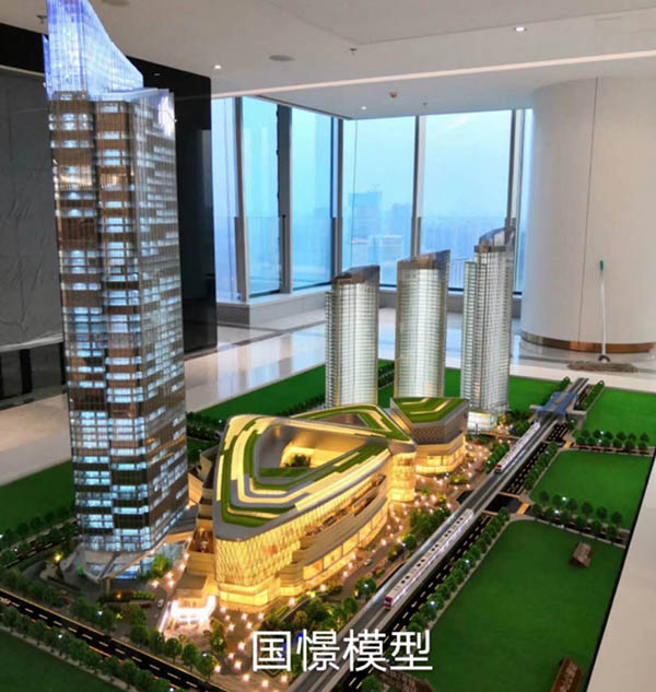 浦城县建筑模型