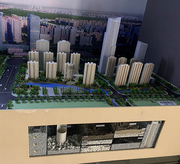 浦城县建筑模型
